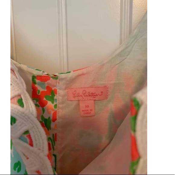 Lilly Pulitzer Southern Charm Cathy Shift size 10 - Picture 2 of 3